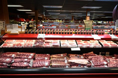 Meat products store